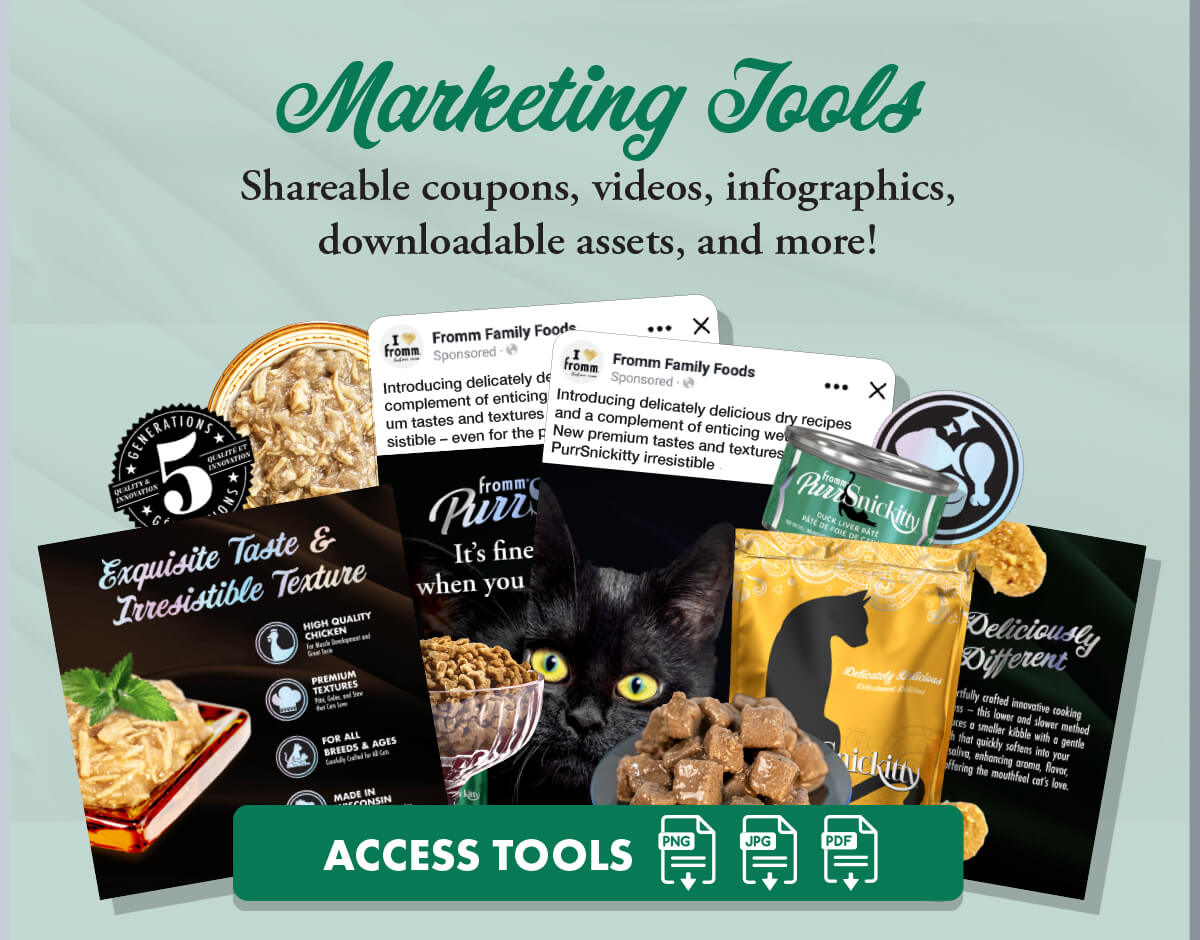 Marketing Tools Shareable coupons, videos, infographics, downloadable assets, and more! Access more!