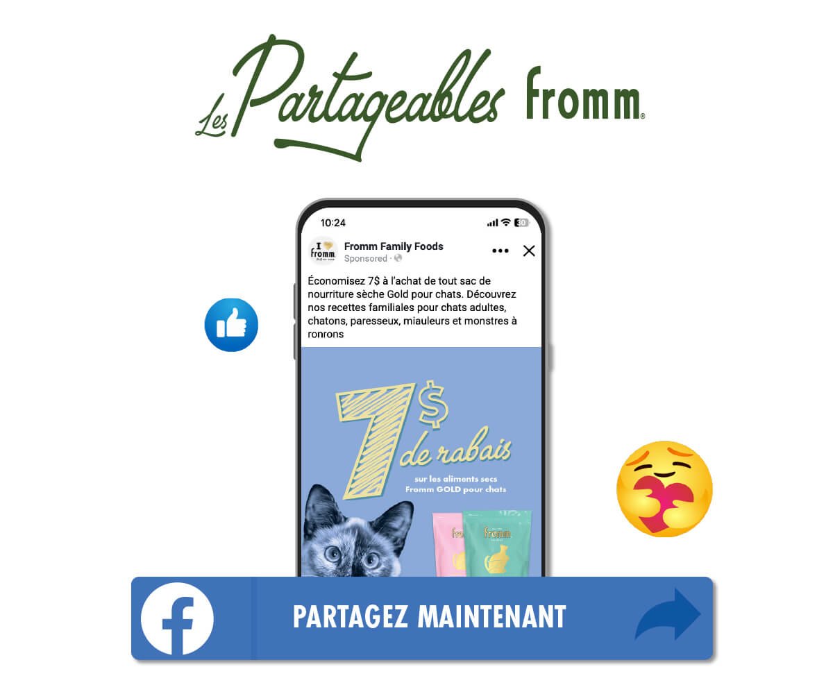 Les Partageables Fromm : 7$ de rabais [PARTAGEZ MAINTENANT]