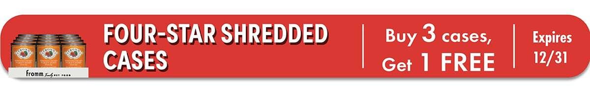 Tap For More! Four-Star Shredded Cases