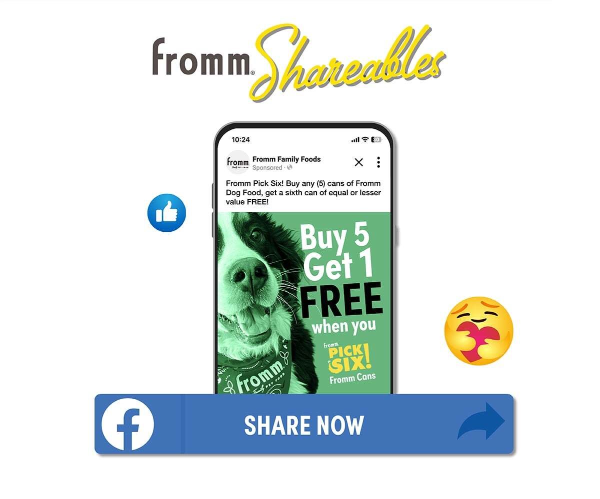 Fromm Shareables: Share Now on Facebook!