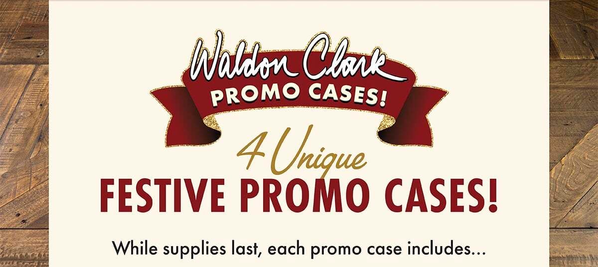 Waldon Clark Four Unique Festive Promo Cases!