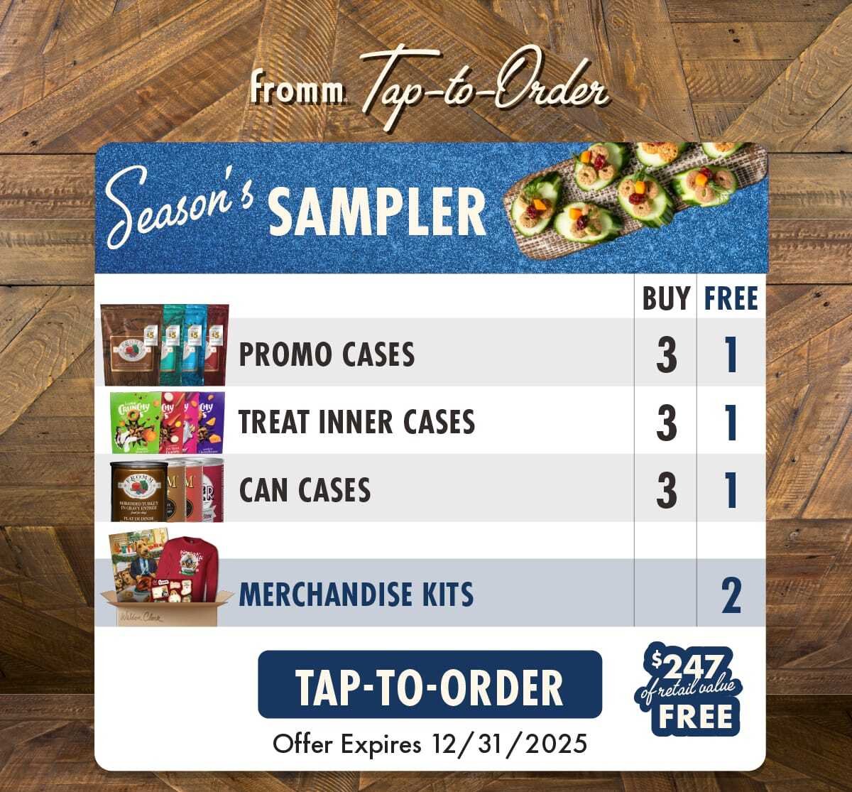 Fromm Tap-to-Order Season's Sampler