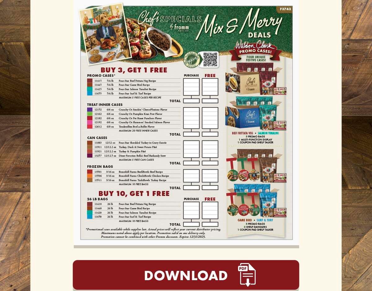 Mix & Merry Deal Sheet Download