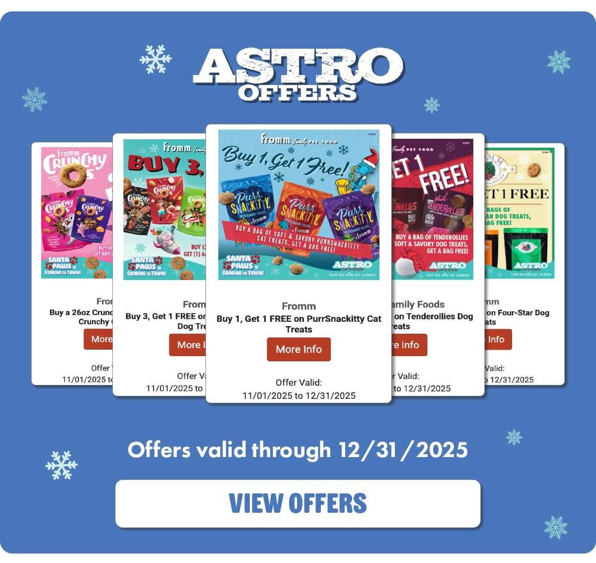 Fromm Astro Offers valid through 12/31/25.